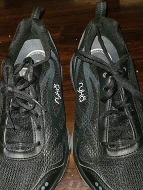 Ryka Black Lightweight Training Sneakers